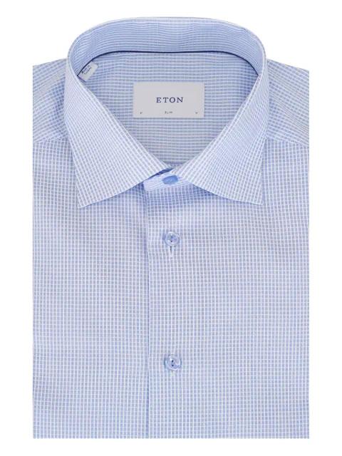 check-pattern shirt by ETON