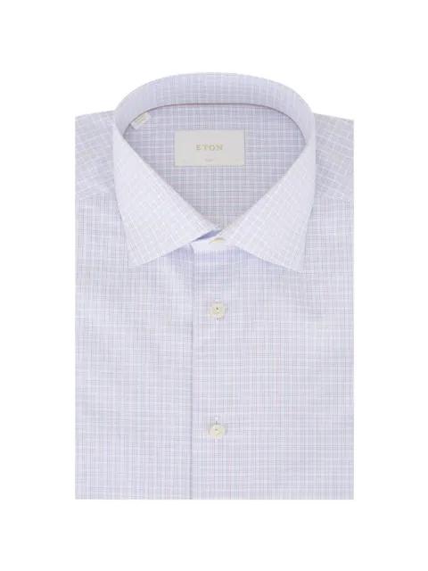 check-pattern shirt by ETON