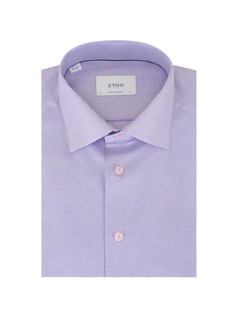 micro-pattern shirt by ETON