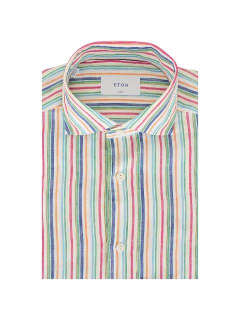 stripe linen shirt by ETON