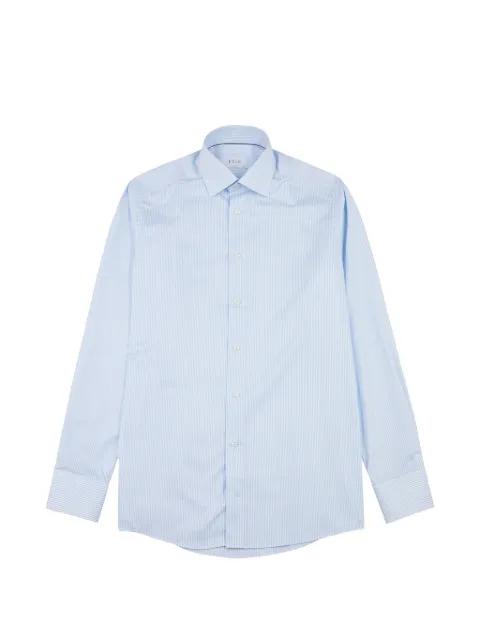 striped buttoned shirt by ETON
