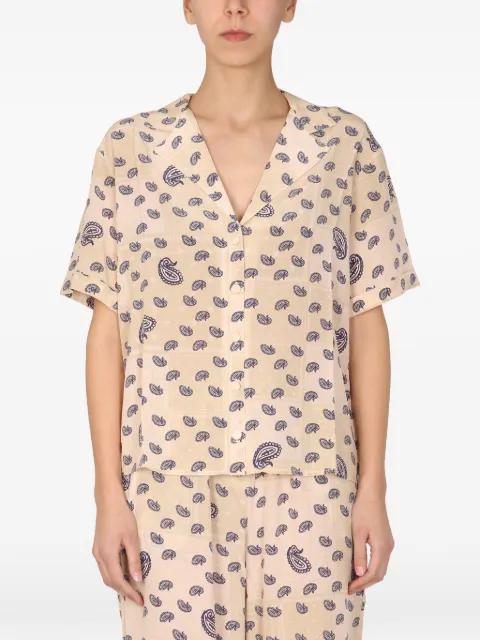 paisley short-sleeves shirt by ETRE CECILE