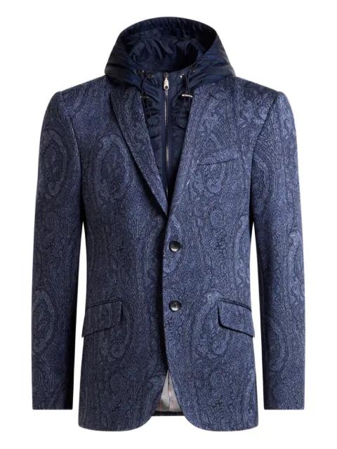 Arnica motif jacquard jacket by ETRO