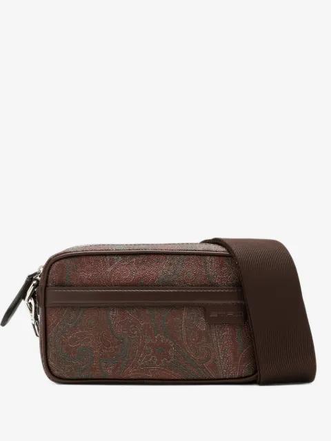 Arnica paisley-print messenger bag by ETRO