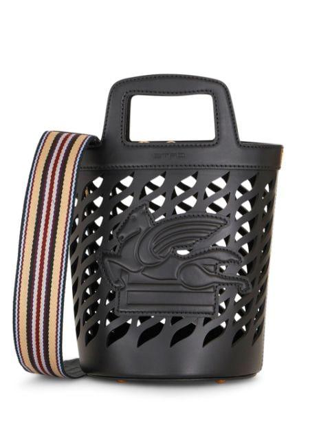 Coffa leather bucket bag by ETRO