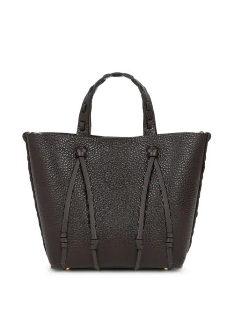 Essential mini leather tote bag with threading by ETRO