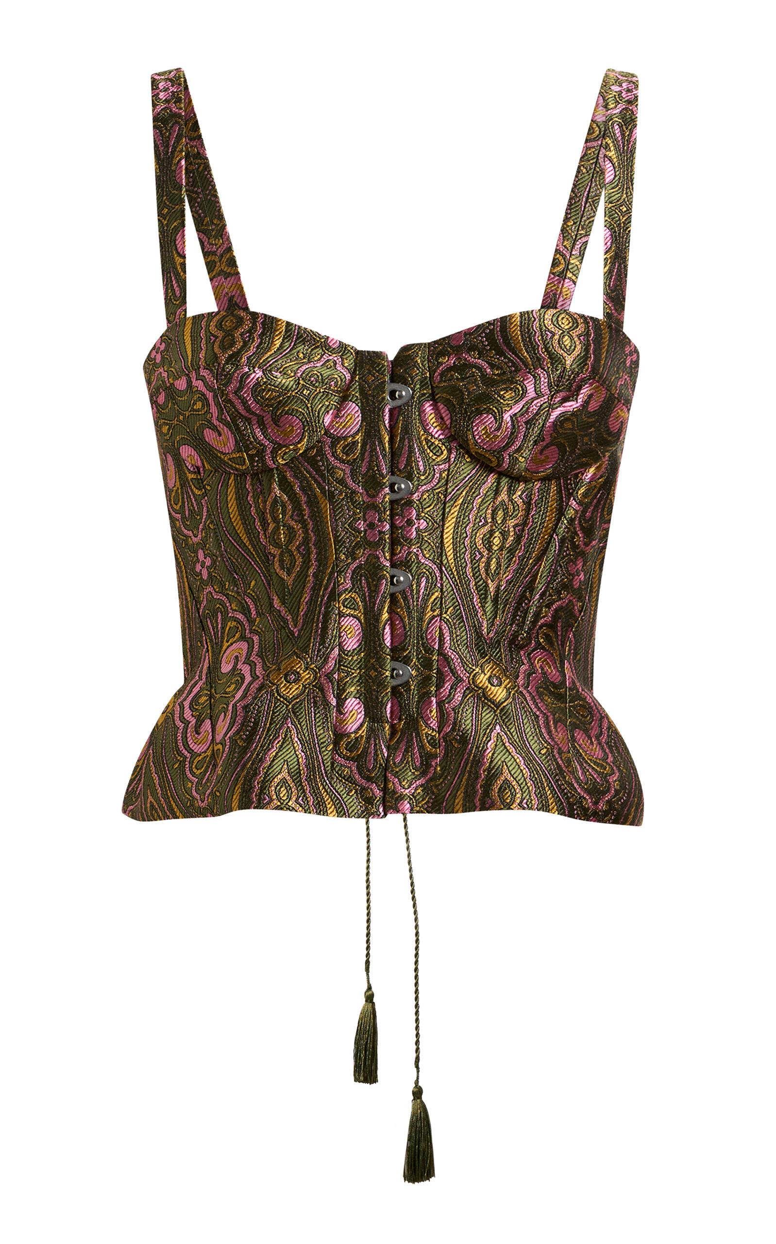 Etro Brocade Corset Top - Moda Operandi by ETRO