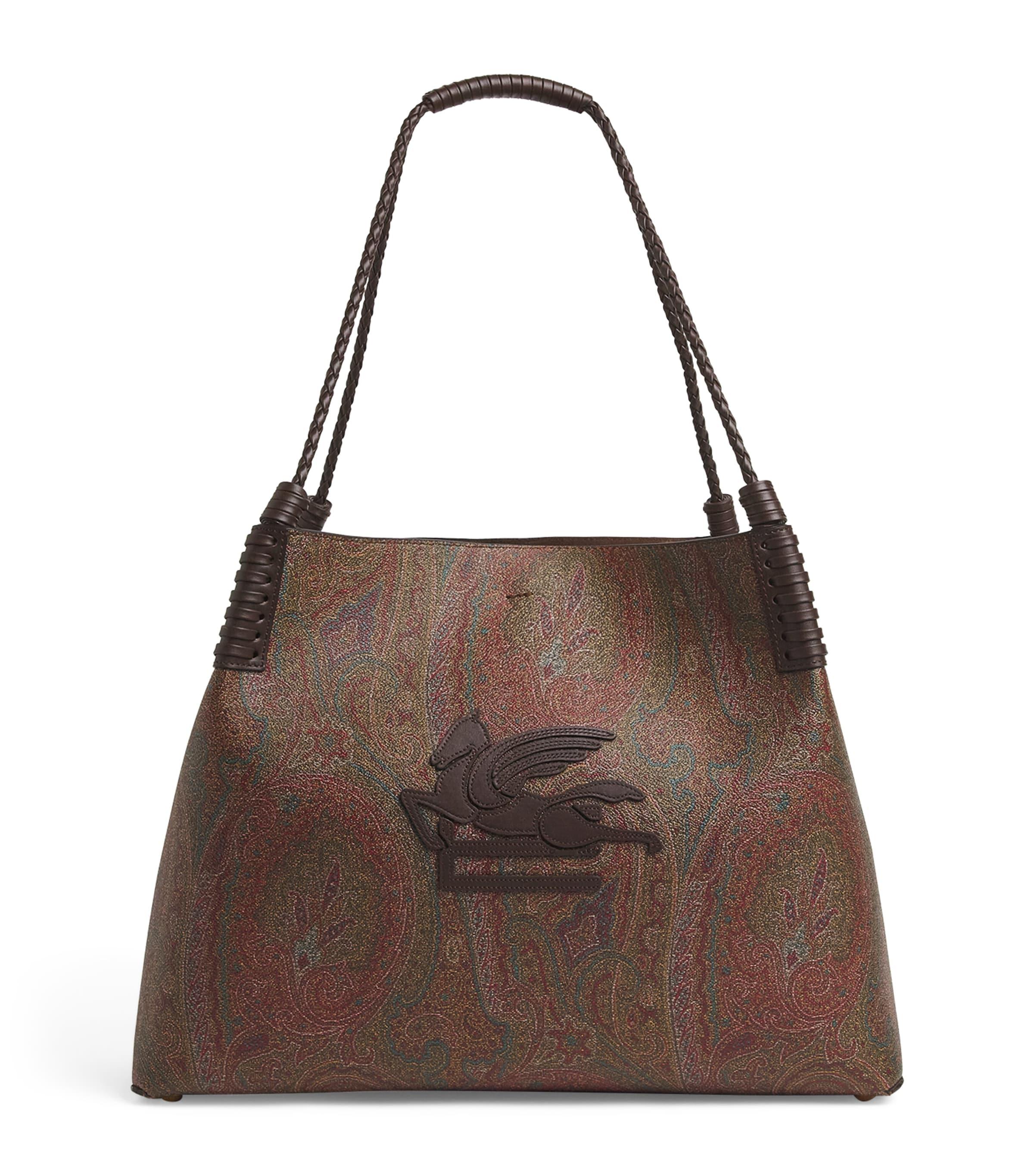 Etro Large Paisley Arnica Libra Tote Bag by ETRO