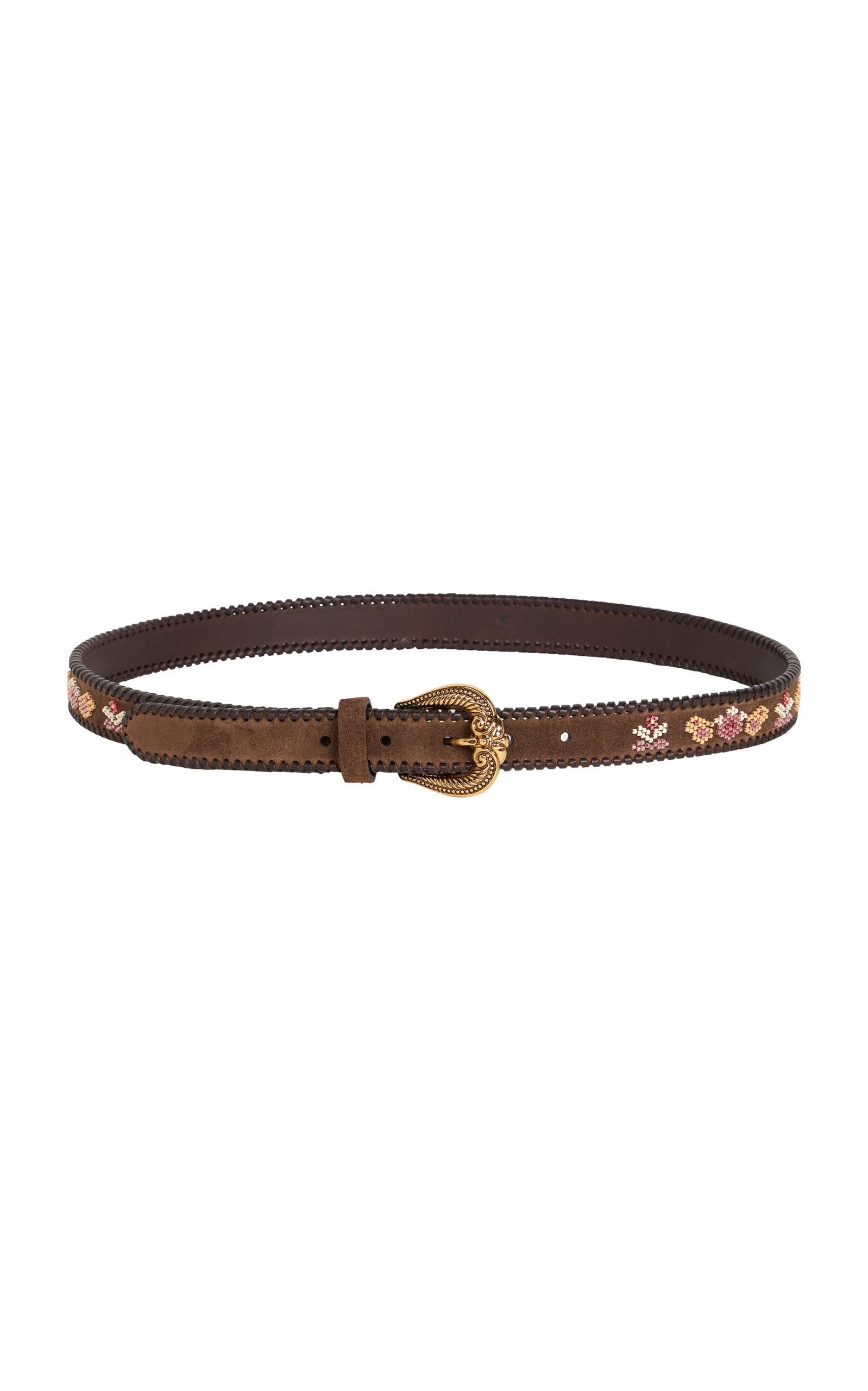 Etro Paisley-Embroideredeather Belt - Moda Operandi by ETRO
