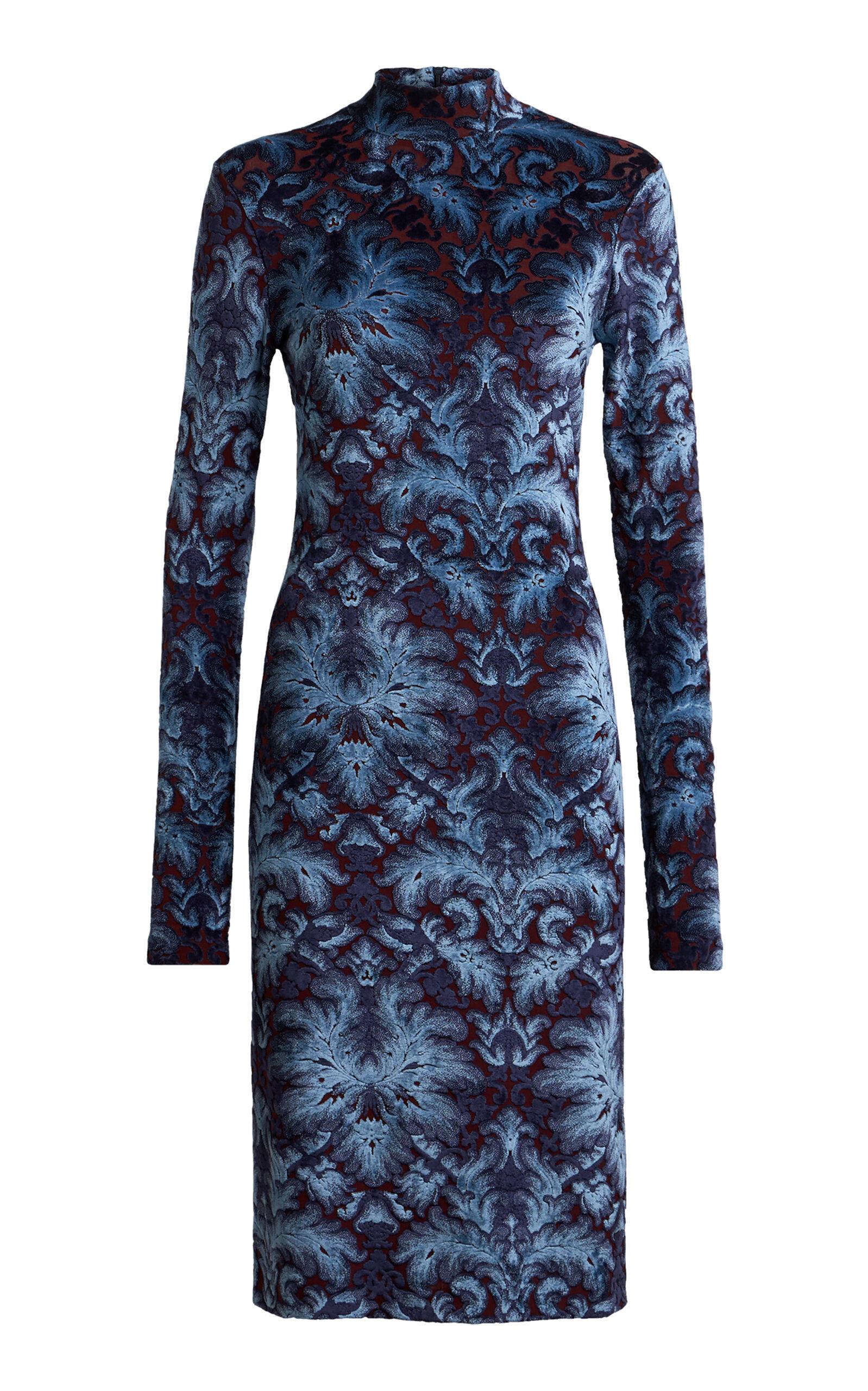 Etro Printed Crepe Midi Dress - Moda Operandi by ETRO