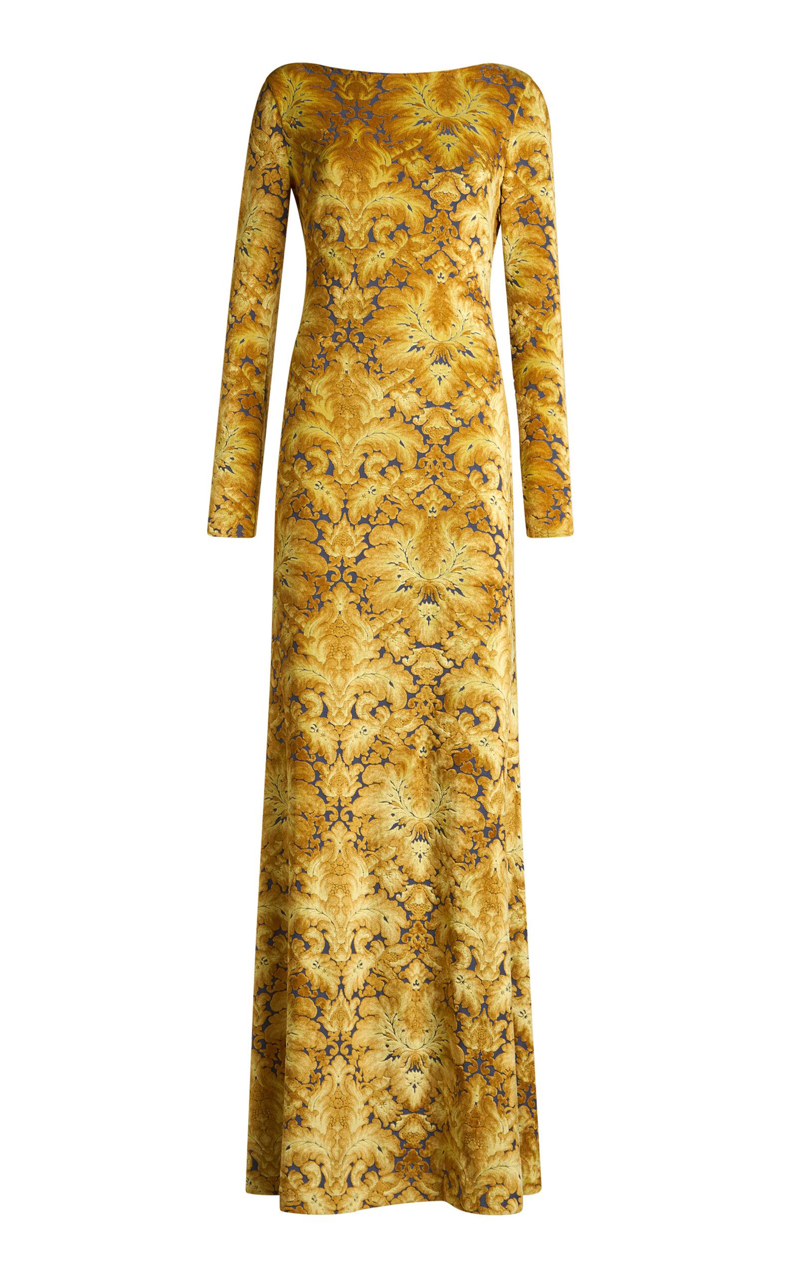 Etro Printed Jersey Maxi Dress - Moda Operandi by ETRO
