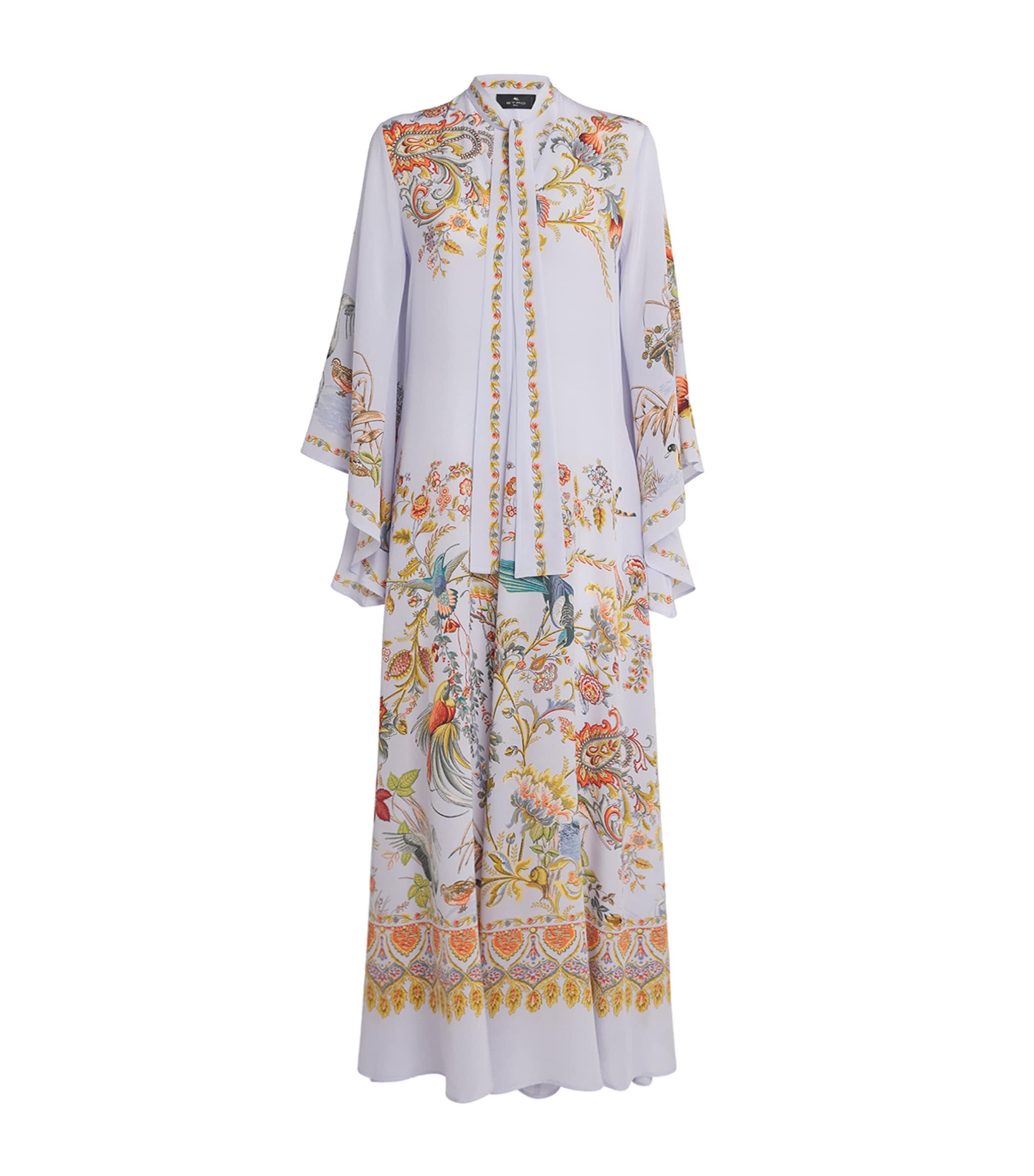 Etro Silk Printed Maxi Dress by ETRO