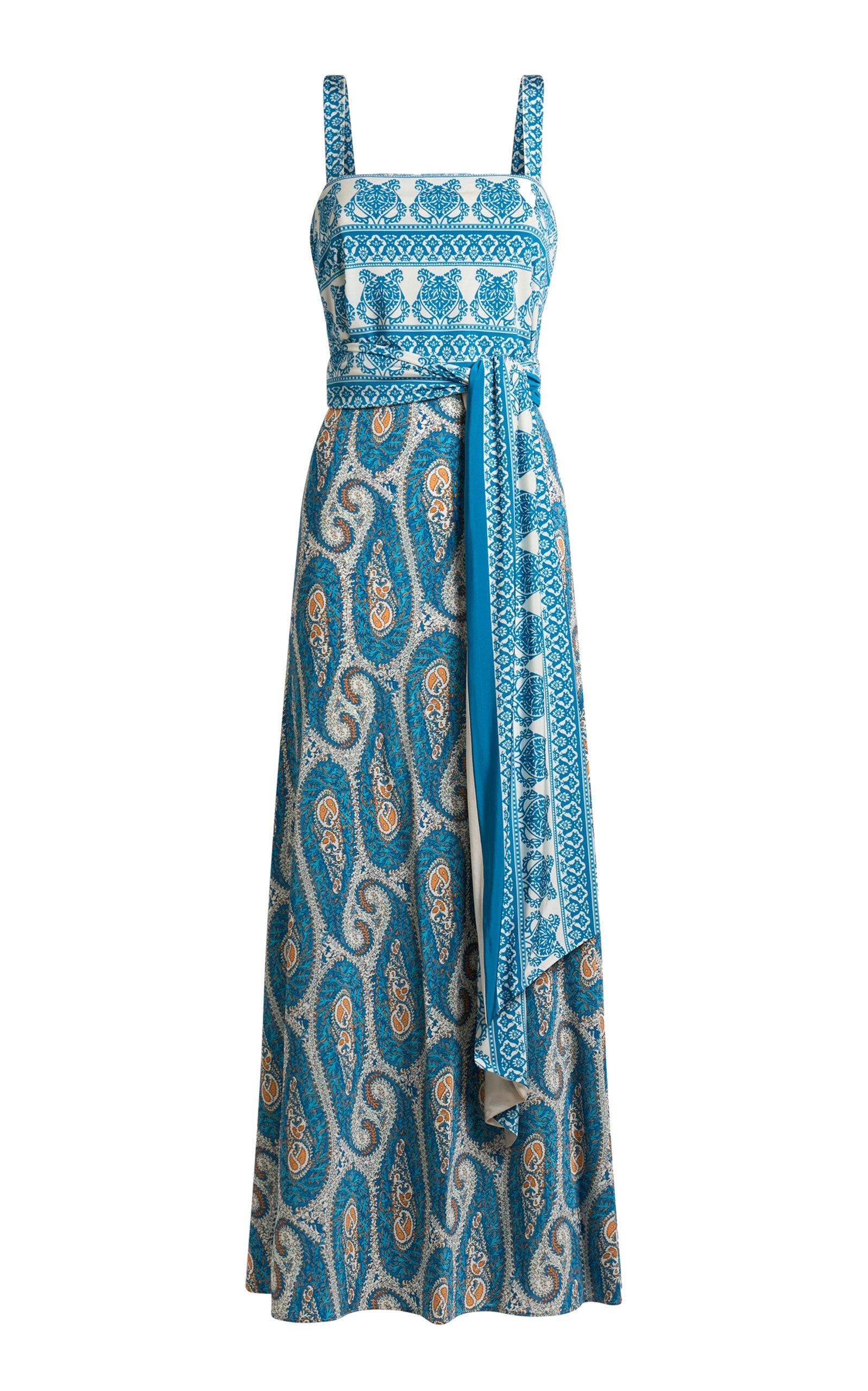 Etro Wrapped Jersey Maxi Dress - Moda Operandi by ETRO