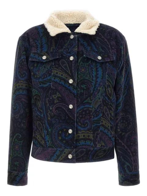 Giubbino paisley-print corduroy jacket by ETRO