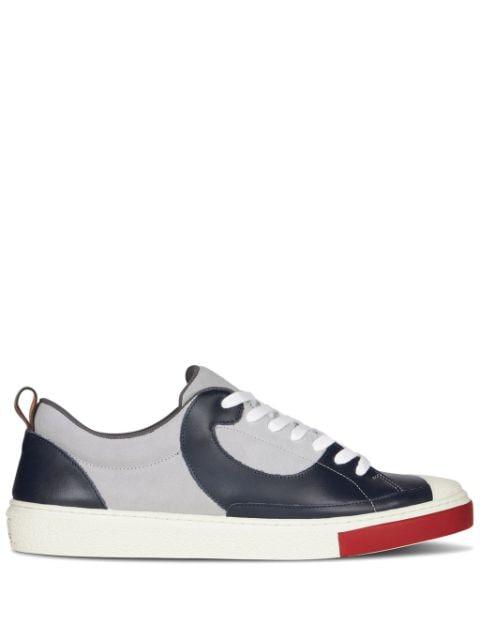 Leather slow-top sneakers by ETRO