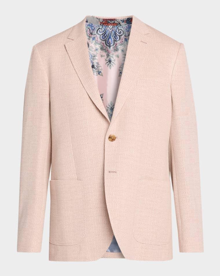 Men's Multi-Woven Single-Breasted Sport Coat by ETRO