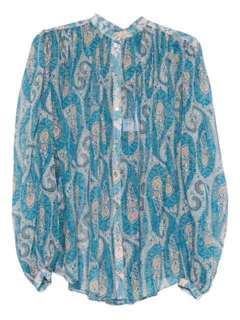 Paisley Fant silk blouse by ETRO