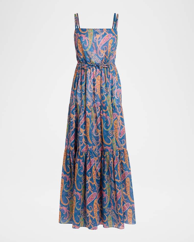 Paisley Tiered Maxi Dress by ETRO