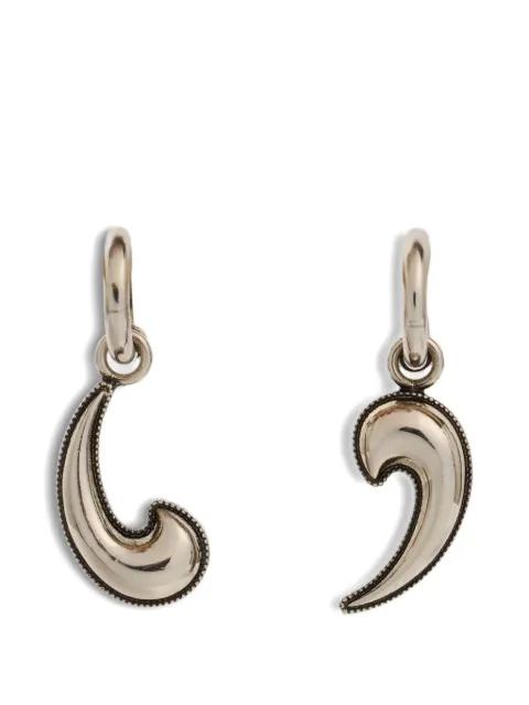 Paisley hoop earrings by ETRO