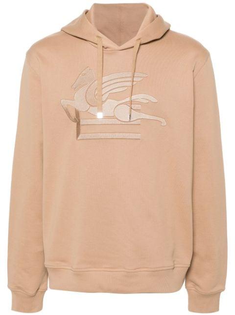 Pegaso-embroidered hoodie by ETRO