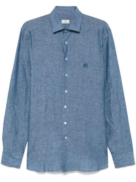 Pegaso-embroidered shirt by ETRO