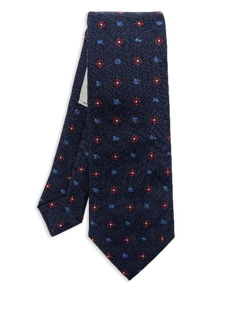 Pegaso-embroidered tie by ETRO