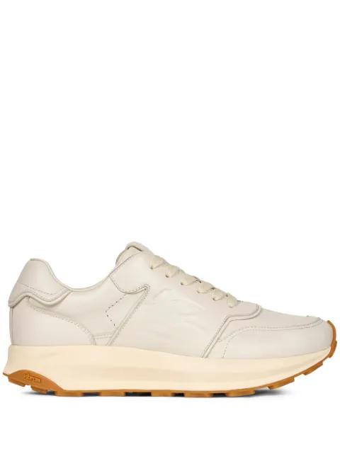 Pegaso leather sneakers by ETRO