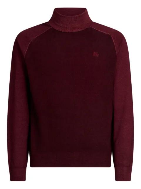 Pegaso logo turtleneck sweater by ETRO