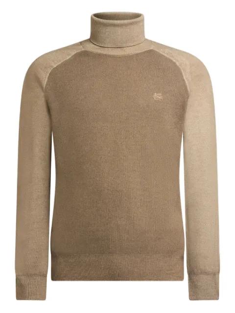 Pegaso logo turtleneck sweater by ETRO