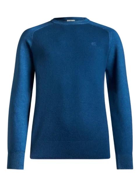Pegaso-logo wool sweater by ETRO