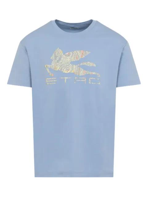 Pegaso-motif T-shirt by ETRO