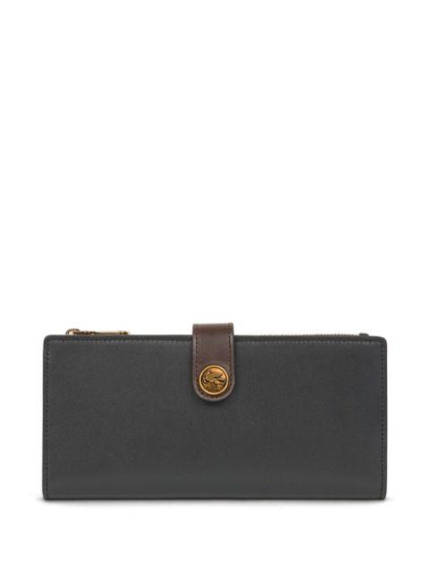Pegaso-motif leather wallet by ETRO