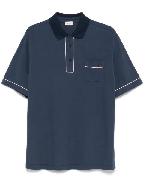 Pegaso-motif polo shirt by ETRO