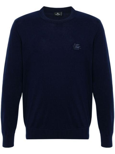 Pegaso-motif sweater by ETRO