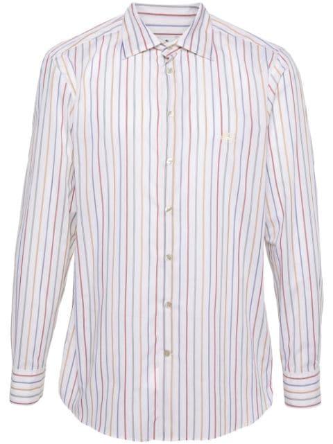 Pegaso striped cotton shirt by ETRO