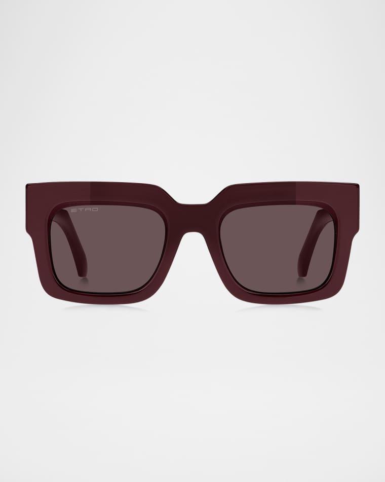 Plastic Rectangle Sunglasses by ETRO