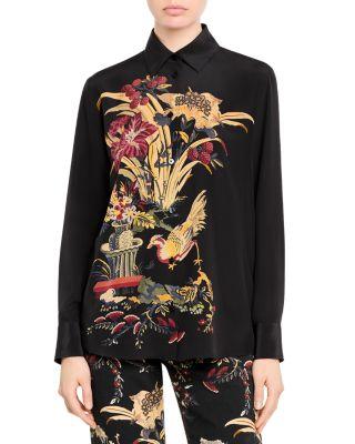 Silk Placed Print Shirt by ETRO