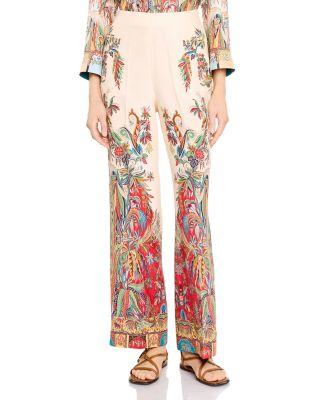 Silk Printed Pants by ETRO