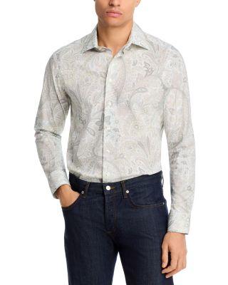 Soft Tonal Paisley Print Shirt by ETRO