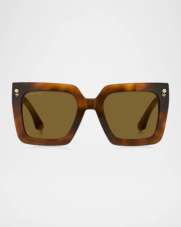 Square Acetate Sunglasses by ETRO