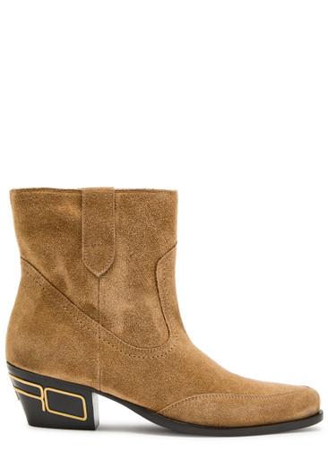 Texan suede ankle boots by ETRO