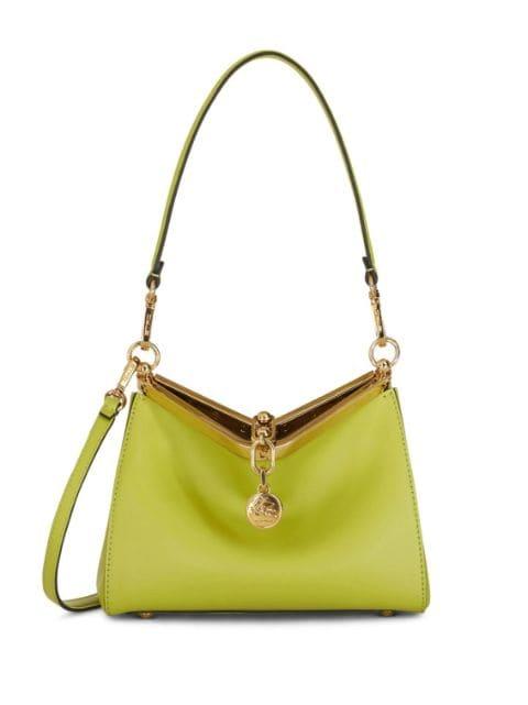 Vela leather shoulder bag by ETRO
