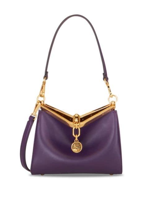 Vela leather shoulder bag by ETRO