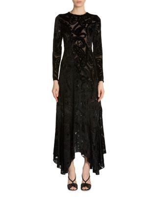 Velvet Paisley Mermaid Maxi Dress by ETRO