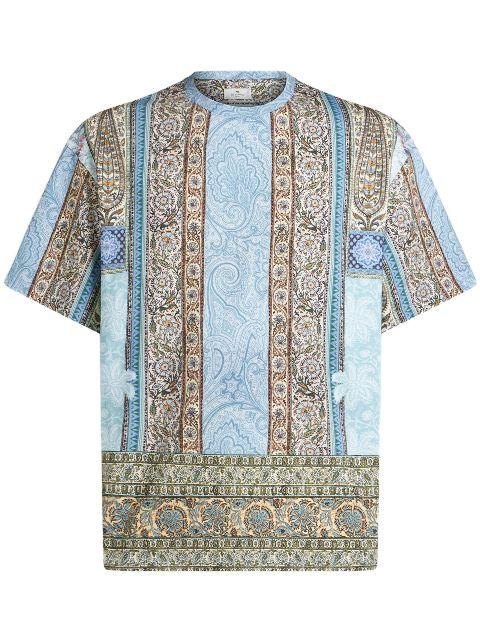 abstract print T-shirt by ETRO