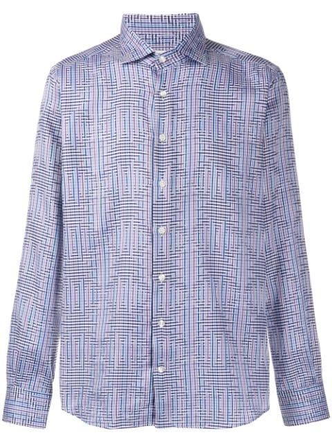 all-over print shirt by ETRO