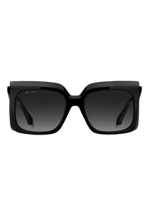 angular-frame sunglasses by ETRO