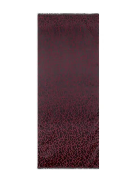 animal-pattern scarf by ETRO