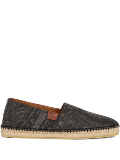arnica jacquard paisley-pattern espadrilles by ETRO