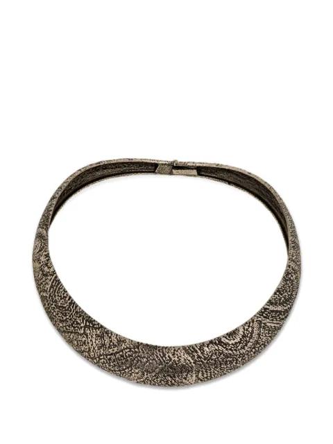 arnica motif choker necklace by ETRO